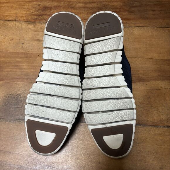 Cole Haan Original ZeroGrand Stitchlite Wingtip Oxford Navy Shoes Men's 8 M - Picture 9 of 11